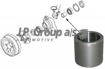 JP GROUP 8151250800 -  Распорная втулка, колёсный подшипник